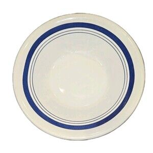 OXFORD BOWL BRAZIL 4970 6.5” Blue & White